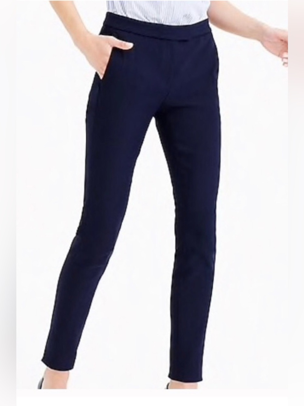 J Crew Ryder Pants in Weathered Spruce Gray